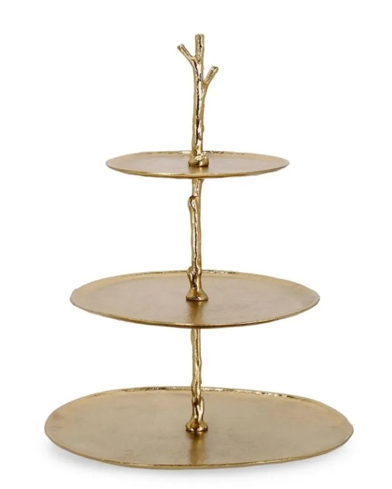 Bizzotto ALZATA 3P DECORATIVA INDHUR TO ORO H45