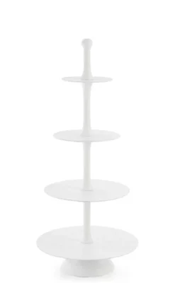 Best Bizzotto ALZATA 4P DECORATIVA MALLET BIANCO H123