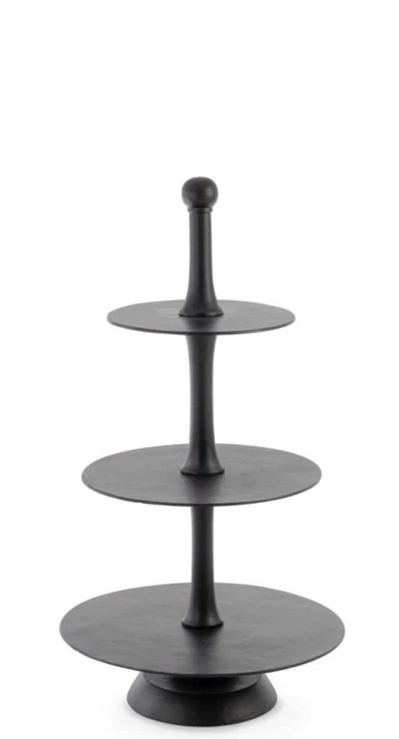 Online Bizzotto ALZATA 3P DECORATIVA MALLET NERO H82