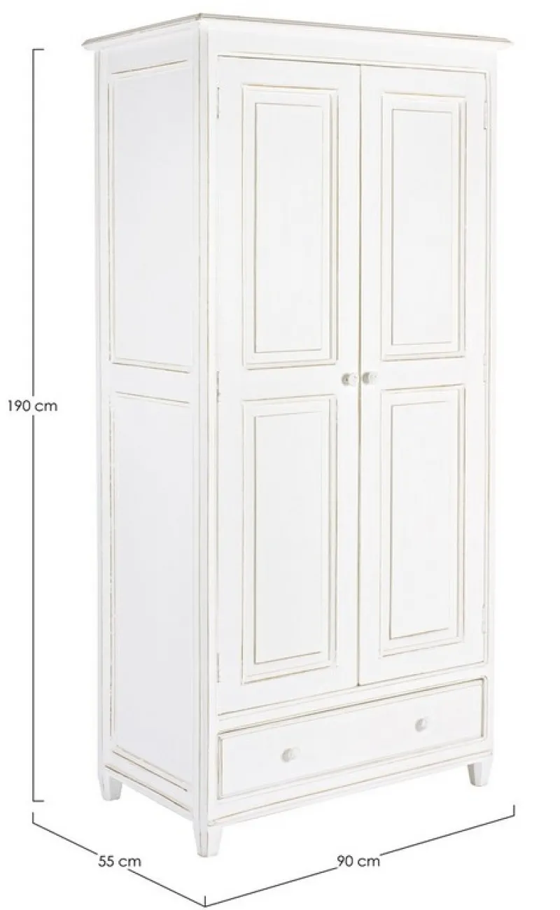 Clearance Bizzotto ARMADIO IN LEGNO - COLETTE