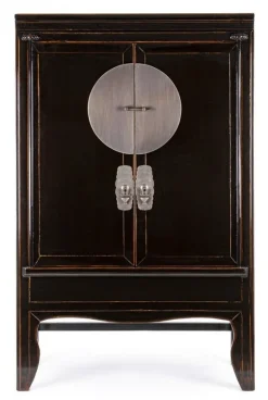 Outlet Bizzotto ARMADIO IN LEGNO NERO - JINAN