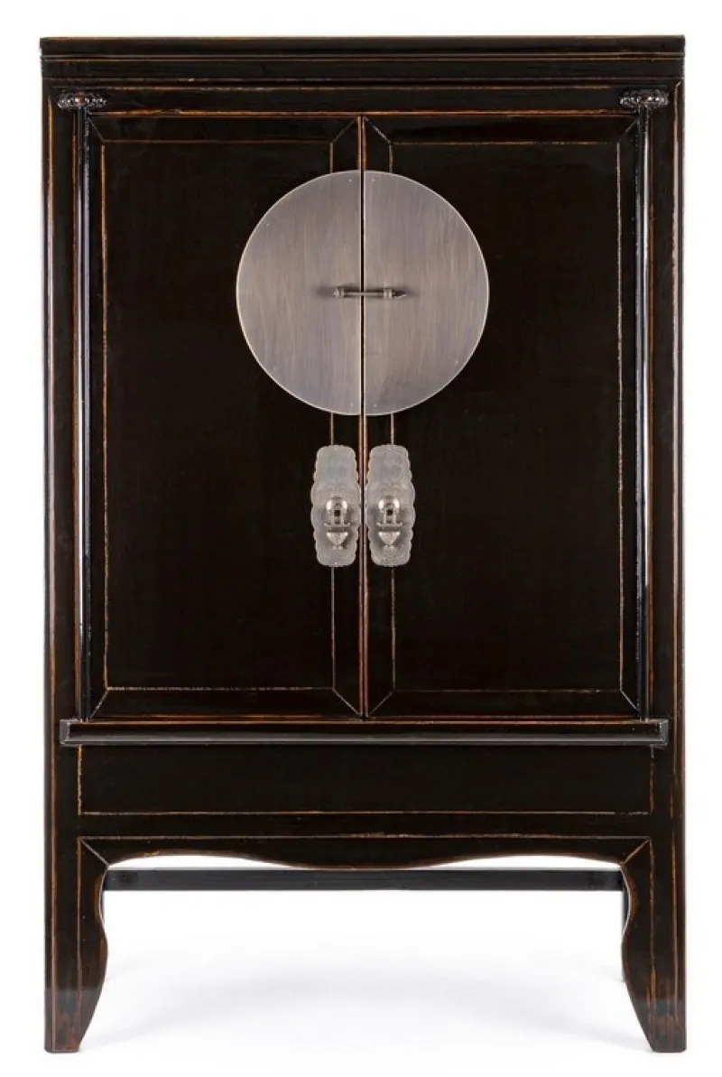 Outlet Bizzotto ARMADIO IN LEGNO NERO - JINAN