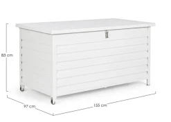 Sale Bizzotto BAULE CON RUOTE IN ALLUMINIO BIANCO YK11 - ATLANTIC