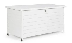 Discount Bizzotto BAULE PORTA CUSCINI SMALL CON RUOTE BIANCO YK11 - ATLANTIC