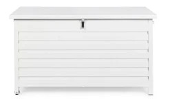 Discount Bizzotto BAULE PORTA CUSCINI SMALL CON RUOTE BIANCO YK11 - ATLANTIC