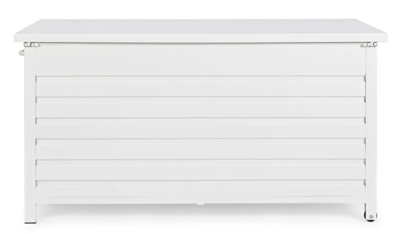 Discount Bizzotto BAULE PORTA CUSCINI SMALL CON RUOTE BIANCO YK11 - ATLANTIC
