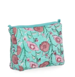 Clearance Bizzotto BEAUTYCASE EMELIE RETT TURCHESE 21X17