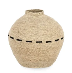 New Bizzotto BOTTIGLIA DECORATIVA HUE NATURA NERO H31