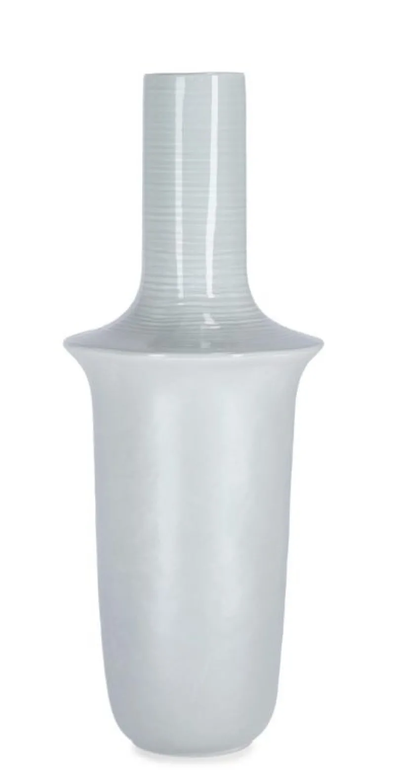 Hot Bizzotto BOTTIGLIA DECORATIVA ISAO AZZURRO H51