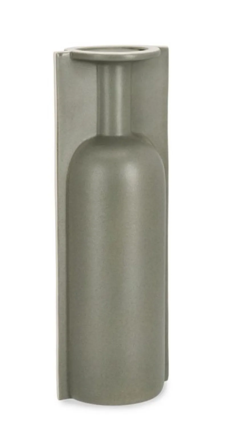 Hot Bizzotto BOTTIGLIA DECORATIVA IZUMO GRIGIO H35,5