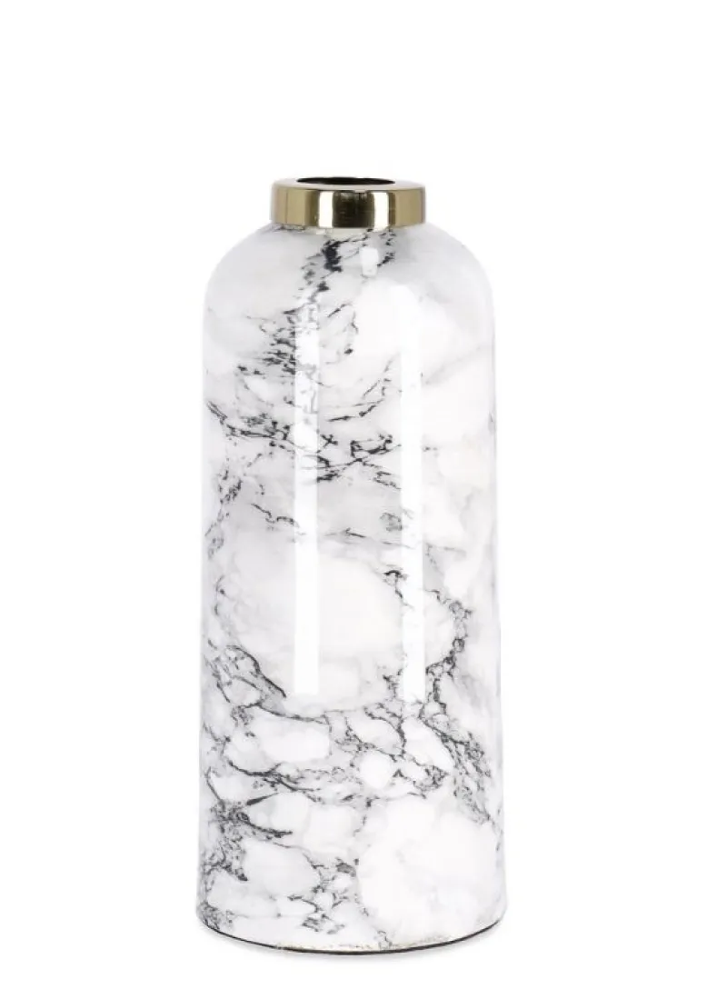 Hot Bizzotto BOTTIGLIA DECORATIVA MARSHA BIANCO H20