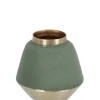 Outlet Bizzotto BOTTIGLIA DECORATIVA SAAD VERDE GOLD H8