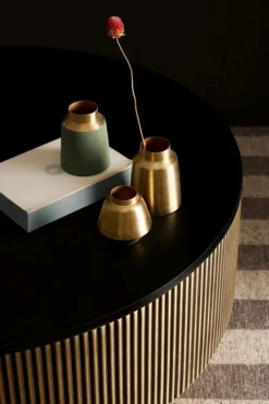 Clearance Bizzotto BOTTIGLIA DECORATIVA SAAD VERDE ORO H10