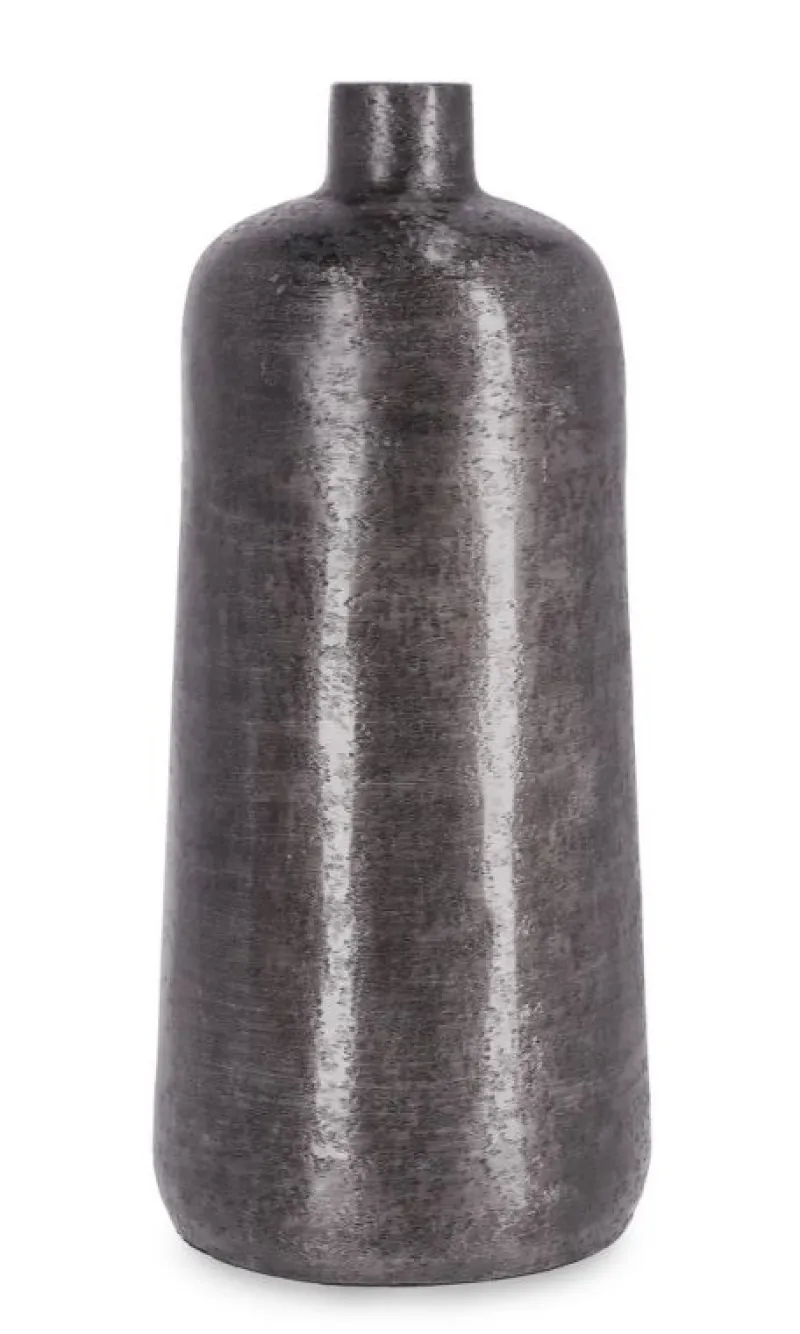 Discount Bizzotto BOTTIGLIA DECORATIVA VARANASI NERO H44,5