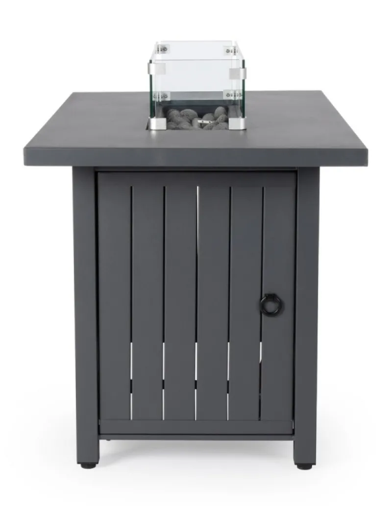 Sale Bizzotto CAMINO A GAS WOLKE GRIGIO SCURO 109X59