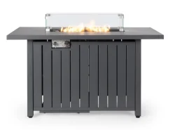 Sale Bizzotto CAMINO A GAS WOLKE GRIGIO SCURO 109X59