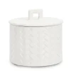 Bizzotto CANDELA C-COPERCHIO TWINE BIANCO Ø14,5