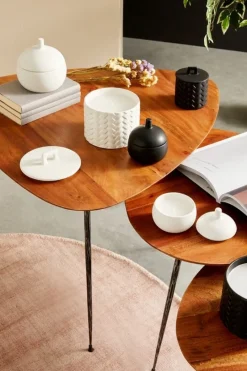 Bizzotto CANDELA C-COPERCHIO TWINE BIANCO Ø14,5