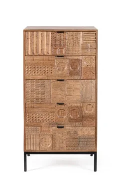 Discount Bizzotto CASSETTIERA 5C KINDIA