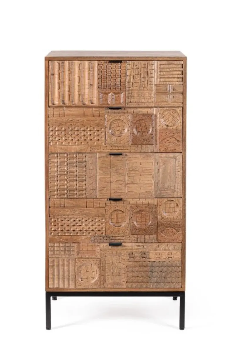 Discount Bizzotto CASSETTIERA 5C KINDIA