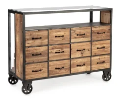 Hot Bizzotto CASSETTIERA 12C MINDIL C-RUOTE H95,5