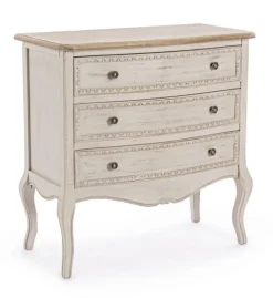 Outlet Bizzotto CASSETTIERA IN LEGNO 3 CASSETTI - CLARISSE