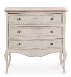 Outlet Bizzotto CASSETTIERA IN LEGNO 3 CASSETTI - CLARISSE