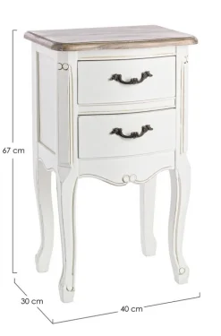 Hot Bizzotto CASSETTIERA IN LEGNO - JUSTINE