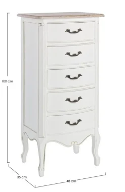 Online Bizzotto CASSETTIERA IN LEGNO - JUSTINE