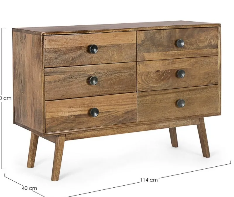 Bizzotto CASSETTIERA IN LEGNO - SYLVESTER