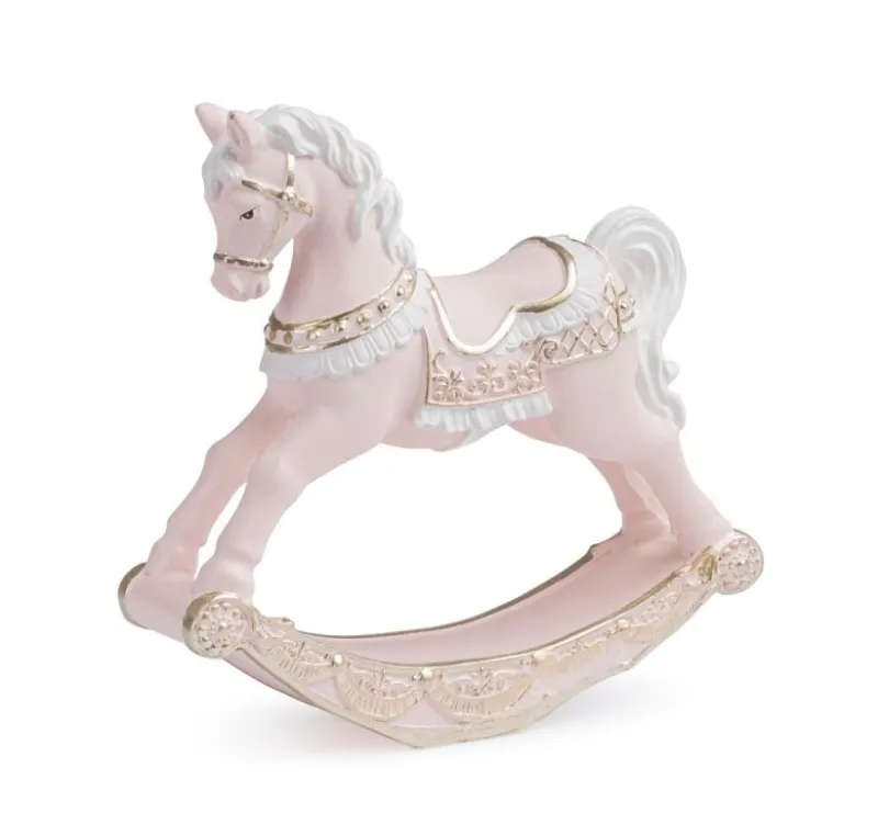 New Bizzotto CAVALLINO A DONDOLO DARLING ROSA H11,5