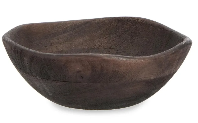 Clearance Bizzotto CIOTOLA DECORATIVA DUDHI MARRON SCUR D20