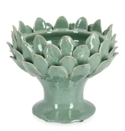 Discount Bizzotto CIOTOLA DECORATIVA ESMA VERDE D27