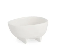 Bizzotto CIOTOLA DECORATIVA HISAR BIANCO H8,5