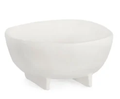 Bizzotto CIOTOLA DECORATIVA HISAR BIANCO H10