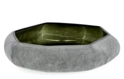 Outlet Bizzotto CIOTOLA DECORATIVA MIRISSA VT VERDE D46