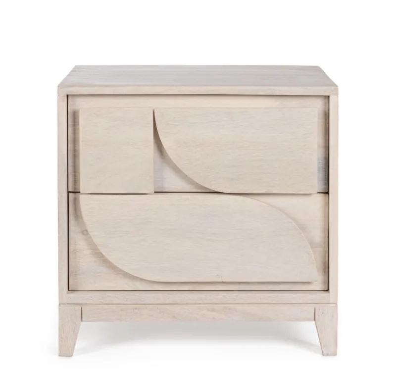 Clearance Bizzotto COMODINO IN LEGNO - ARCHITA