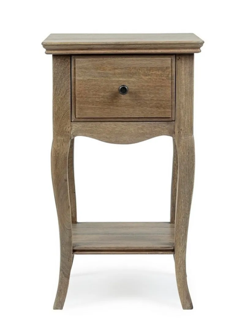 Clearance Bizzotto COMODINO IN LEGNO - DOMITILLE