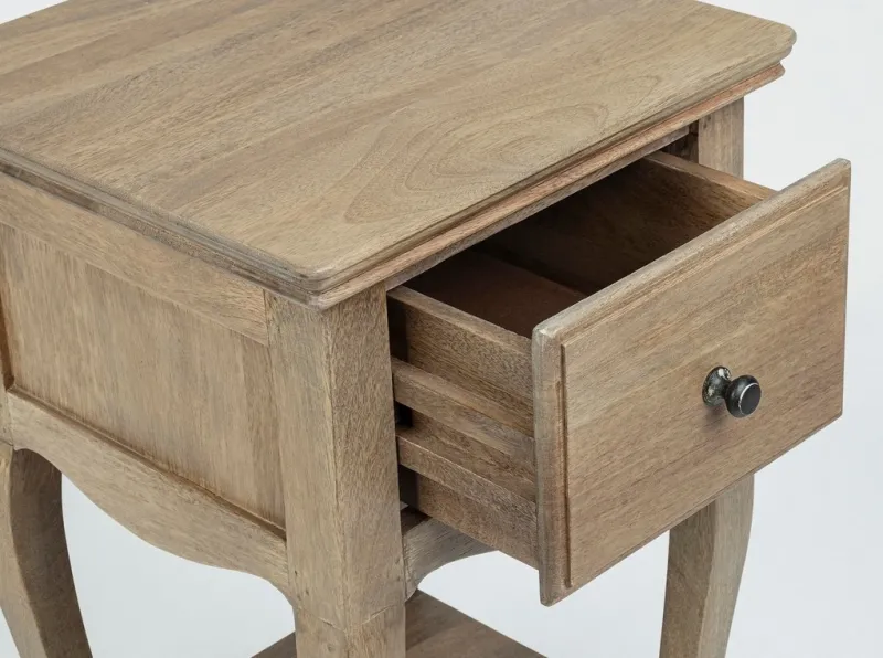 Clearance Bizzotto COMODINO IN LEGNO - DOMITILLE