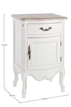 Hot Bizzotto COMODINO IN LEGNO - JUSTINE