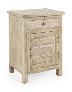 Sale Bizzotto COMODINO IN LEGNO - MAYRA