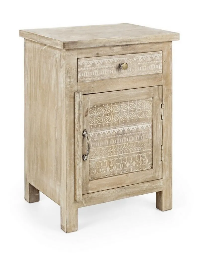 Sale Bizzotto COMODINO IN LEGNO - MAYRA