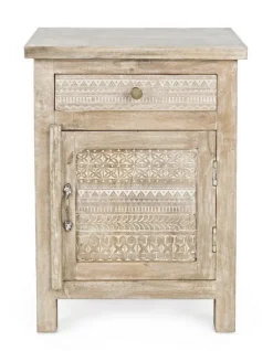 Sale Bizzotto COMODINO IN LEGNO - MAYRA