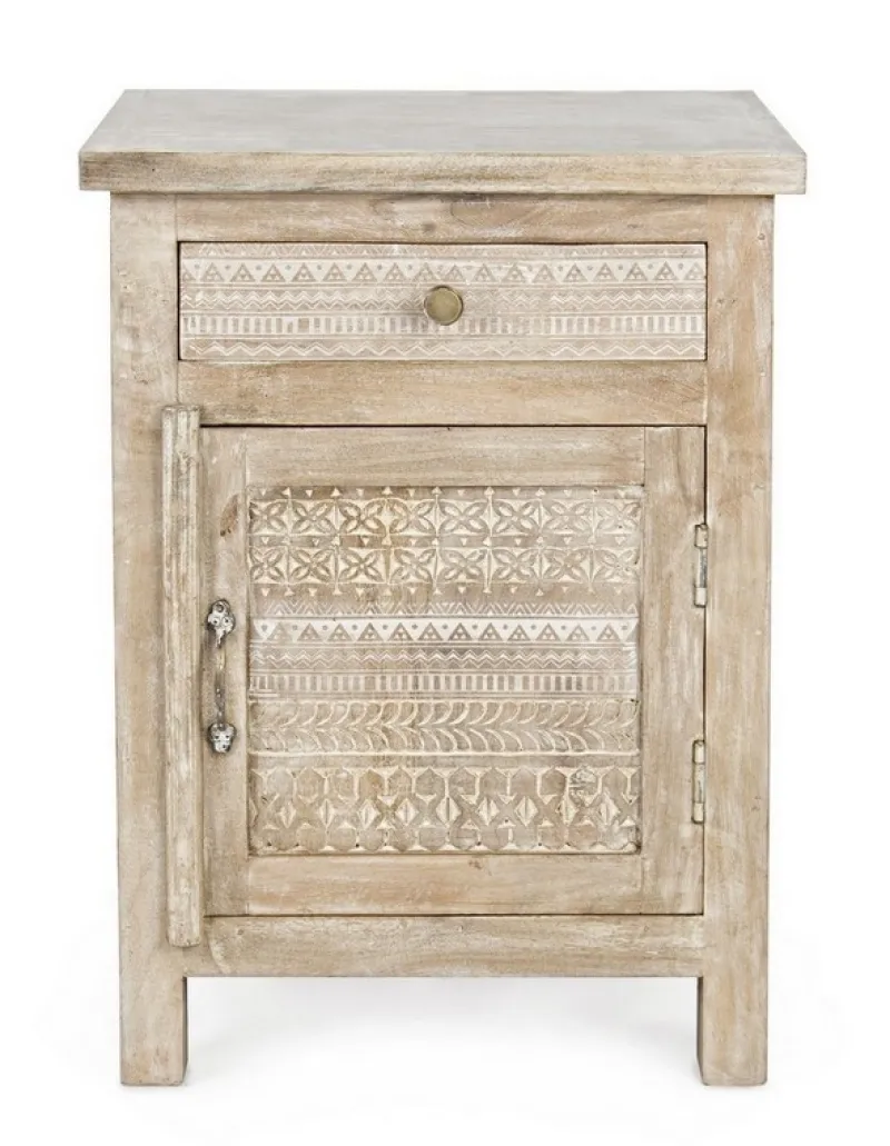 Sale Bizzotto COMODINO IN LEGNO - MAYRA