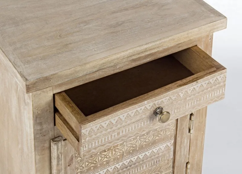 Sale Bizzotto COMODINO IN LEGNO - MAYRA