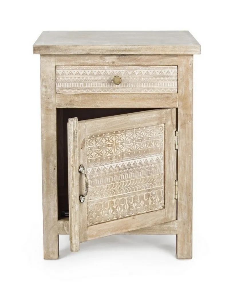 Sale Bizzotto COMODINO IN LEGNO - MAYRA