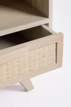 Discount Bizzotto COMODINO IN LEGNO - SAHANA