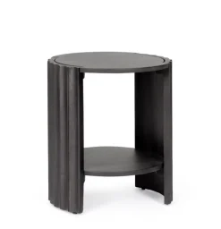 Discount Bizzotto COMODINO ORISSA NERO