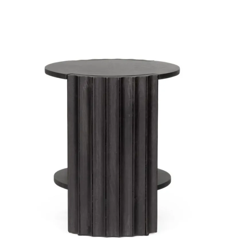 Discount Bizzotto COMODINO ORISSA NERO