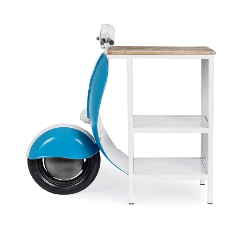 Discount Bizzotto CONSOLLE BAR VESPA BLU